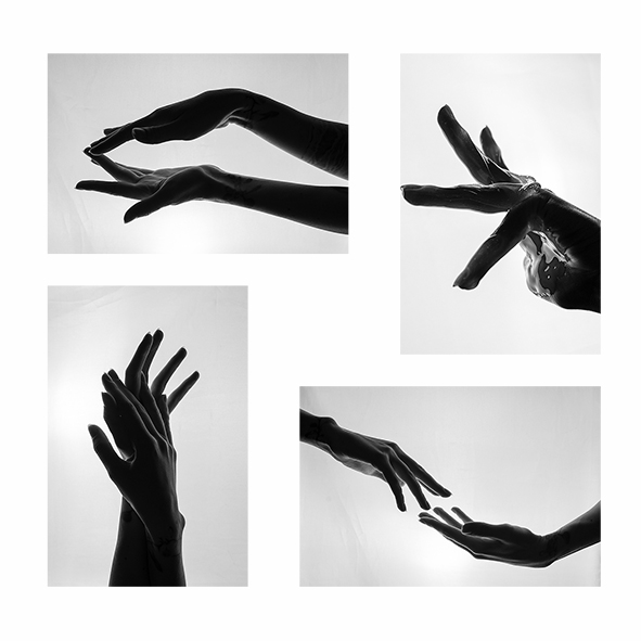 hands photo collage